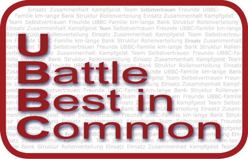 UBBC Motto - You battle best in common