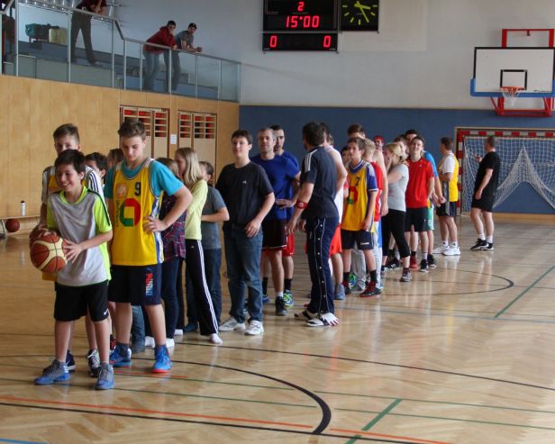 UBBC Abbschlussturnier - das Pausenspiel