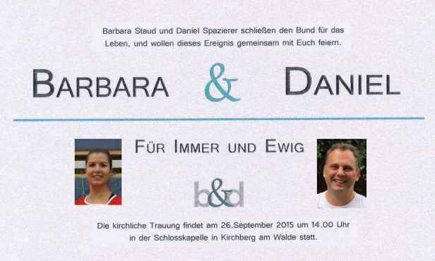 UBBC Paar gibt ihr Ja-Wort