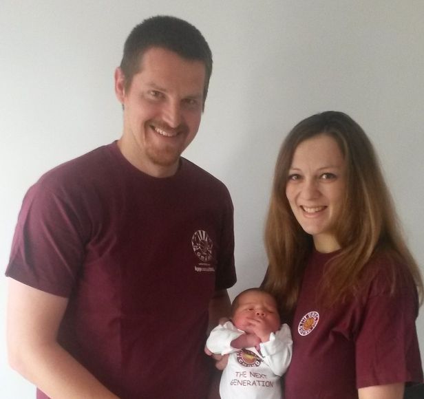 Nächster UBBC Nachwuchs bei Fam. Nici und Peter Schmid angekommen