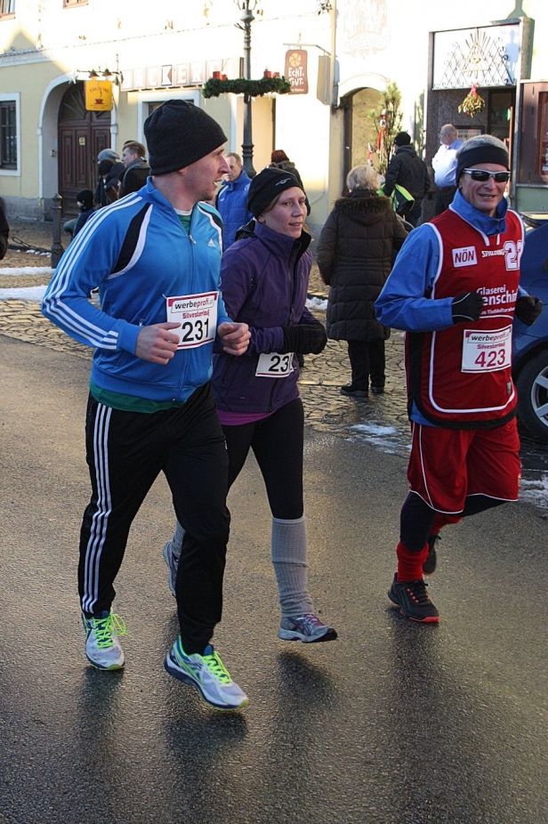 Silvesterlauf - UBBC Präsident im Lauffieber