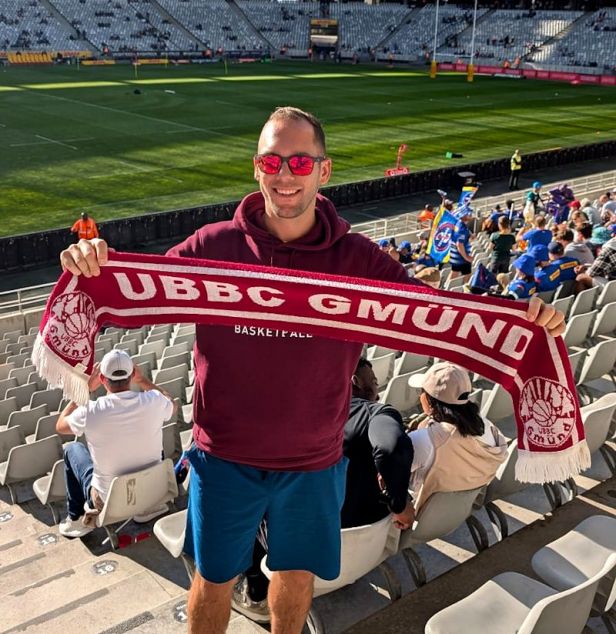 Alex Macho auf der Südseite der Erdkugel